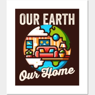 Our Earth, Our Home - Earth Day Posters and Art